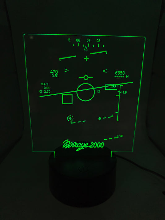 Mirage 2000C – HUD LED Desk Light