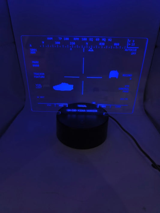 OH-58D Kiowa Warrior – MMS Display LED Desk Light