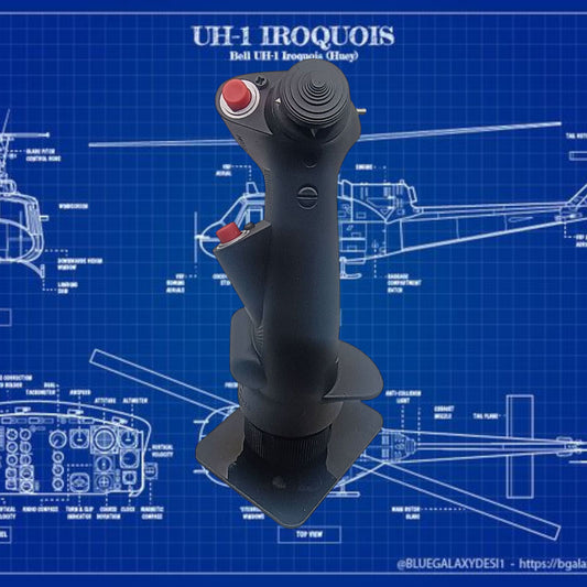 B-8 Stick Add-On for Thrustmaster – Custom Replica for Fighters & Helicopters