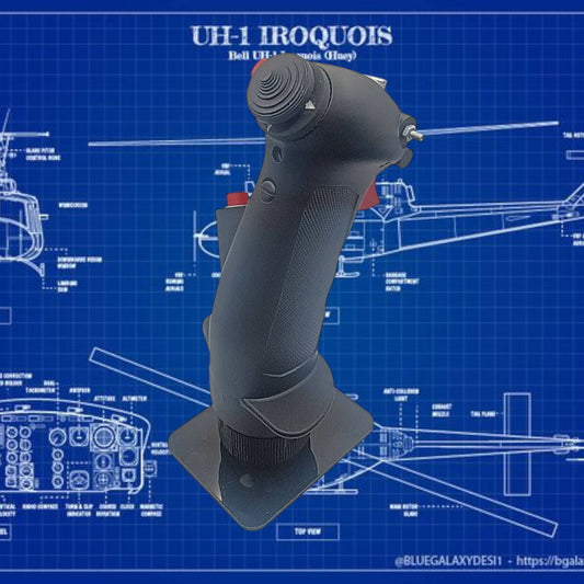 B-8 Stick Add-On for Thrustmaster – Custom Replica for Fighters & Helicopters