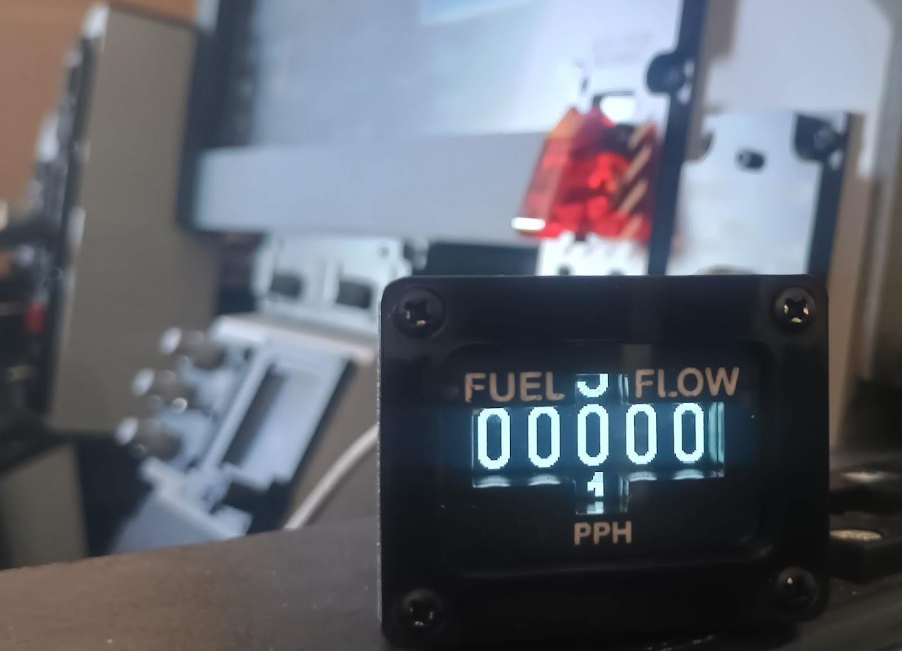 F-16 Fuel Flow Indicator (FFI)