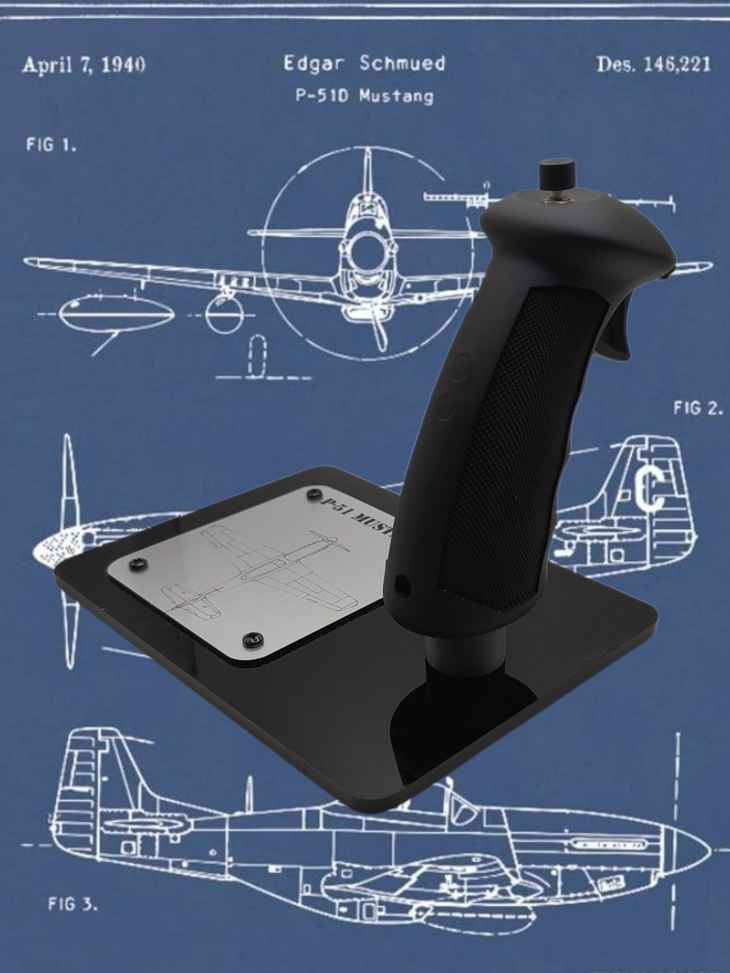 P-51 Mustang Stick Replica