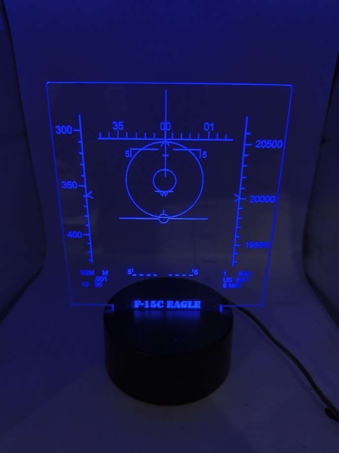 F-15C Eagle – HUD LED Desk Light