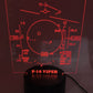 F-16 HUD – LED DESK LIGHT
