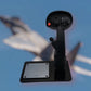 Front view of F-15 Eagle stick replica showing detailed control layout