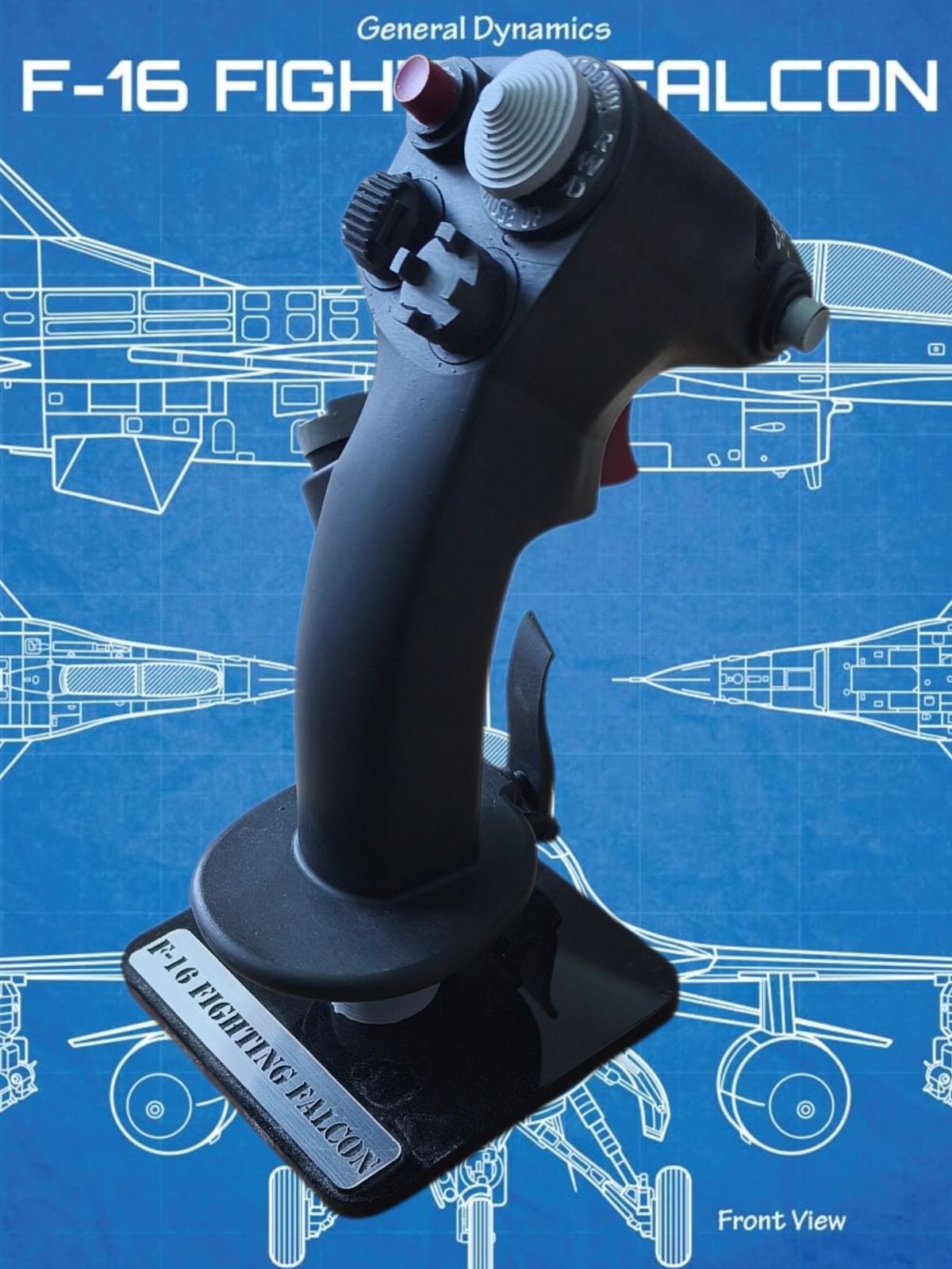 F-16 Fighting Falcon Stick Replica – Aviation Replicas