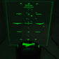 Mirage F1C – HUD LED Desk Light
