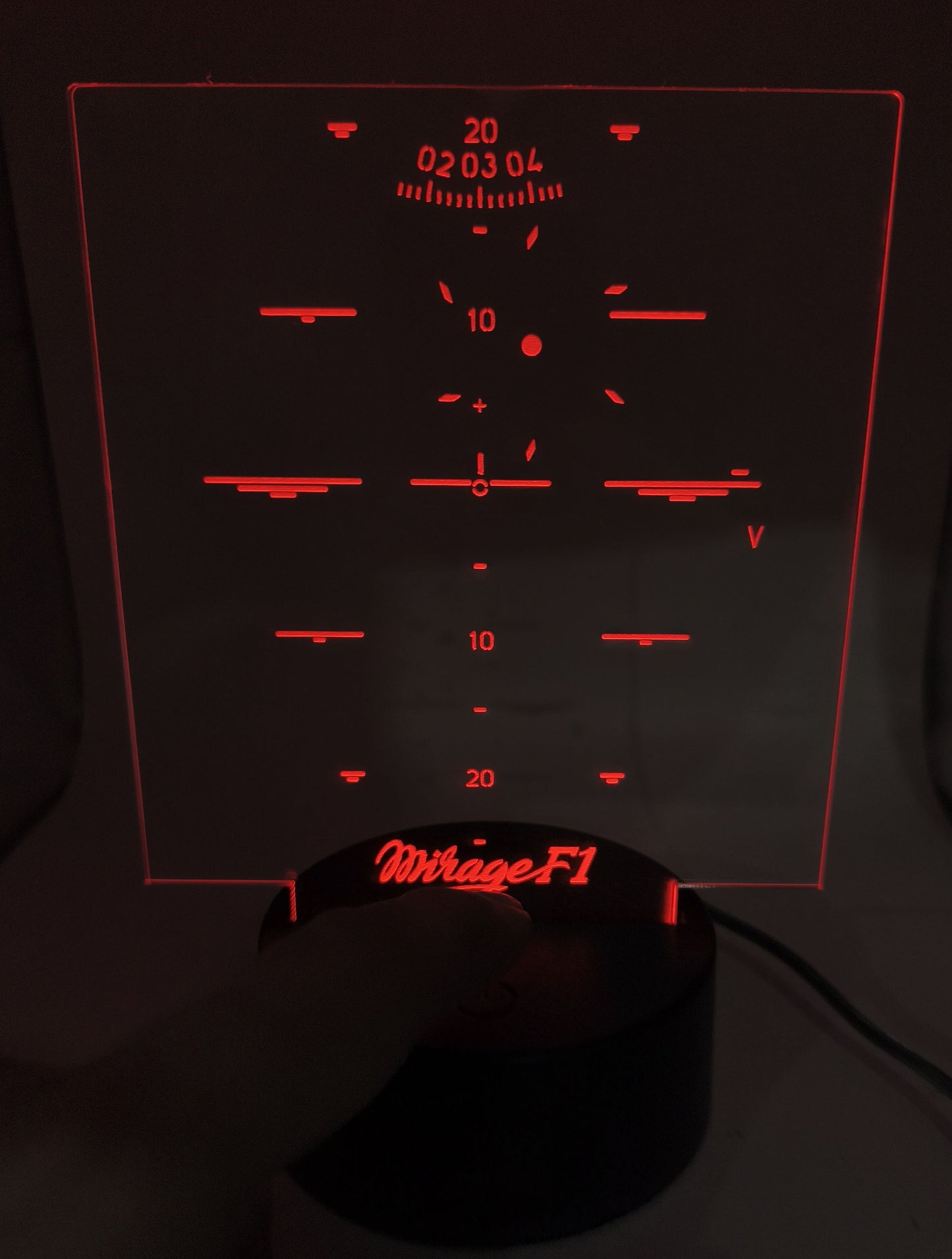 Mirage F1C – HUD LED Desk Light